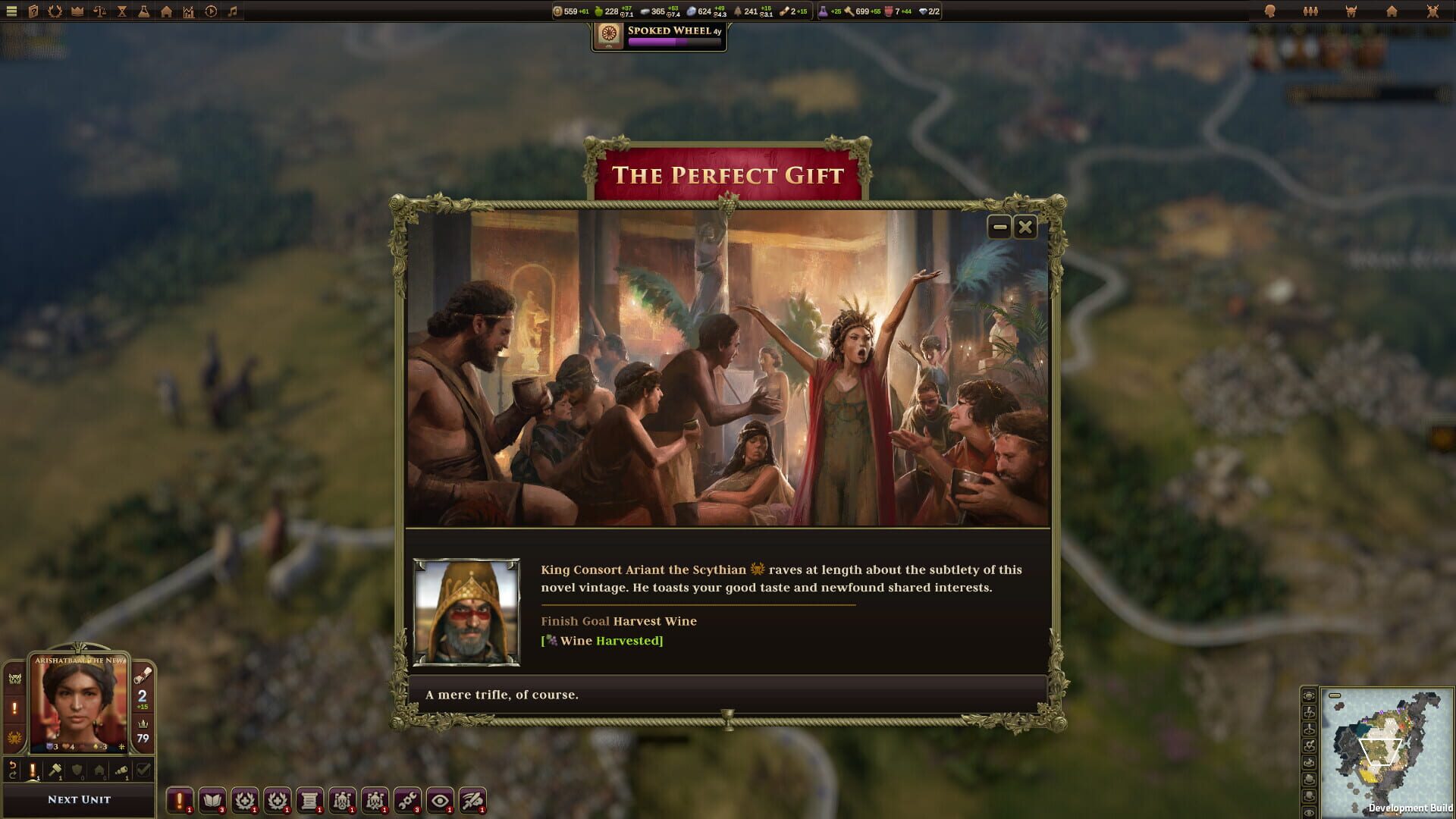 Screenshot for Old World: Behind the Throne