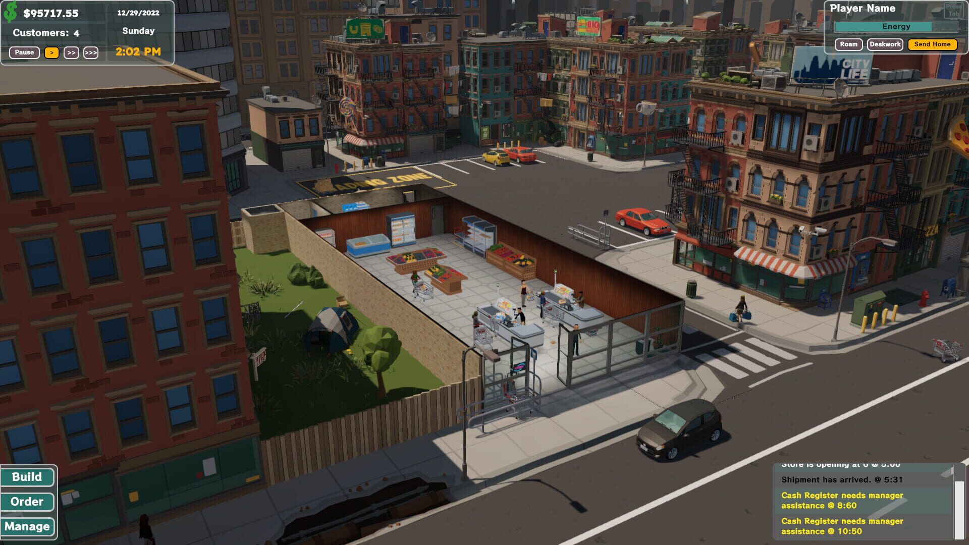 Screenshot for Grocery Store Tycoon