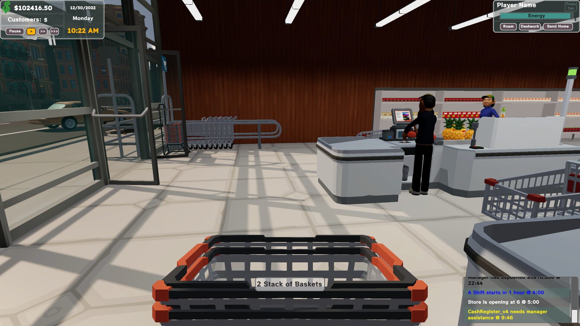 Screenshot for Grocery Store Tycoon