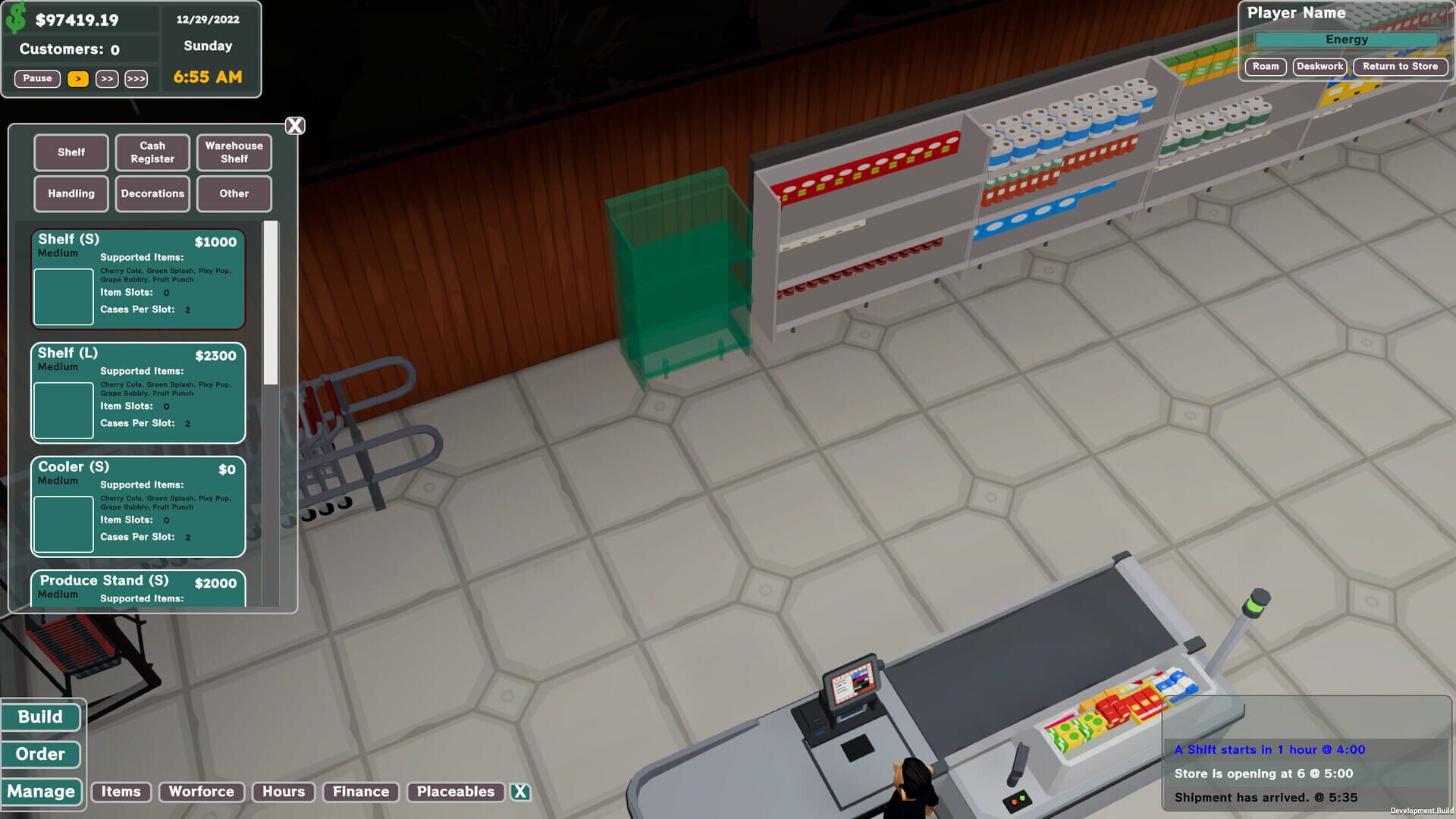 Screenshot for Grocery Store Tycoon