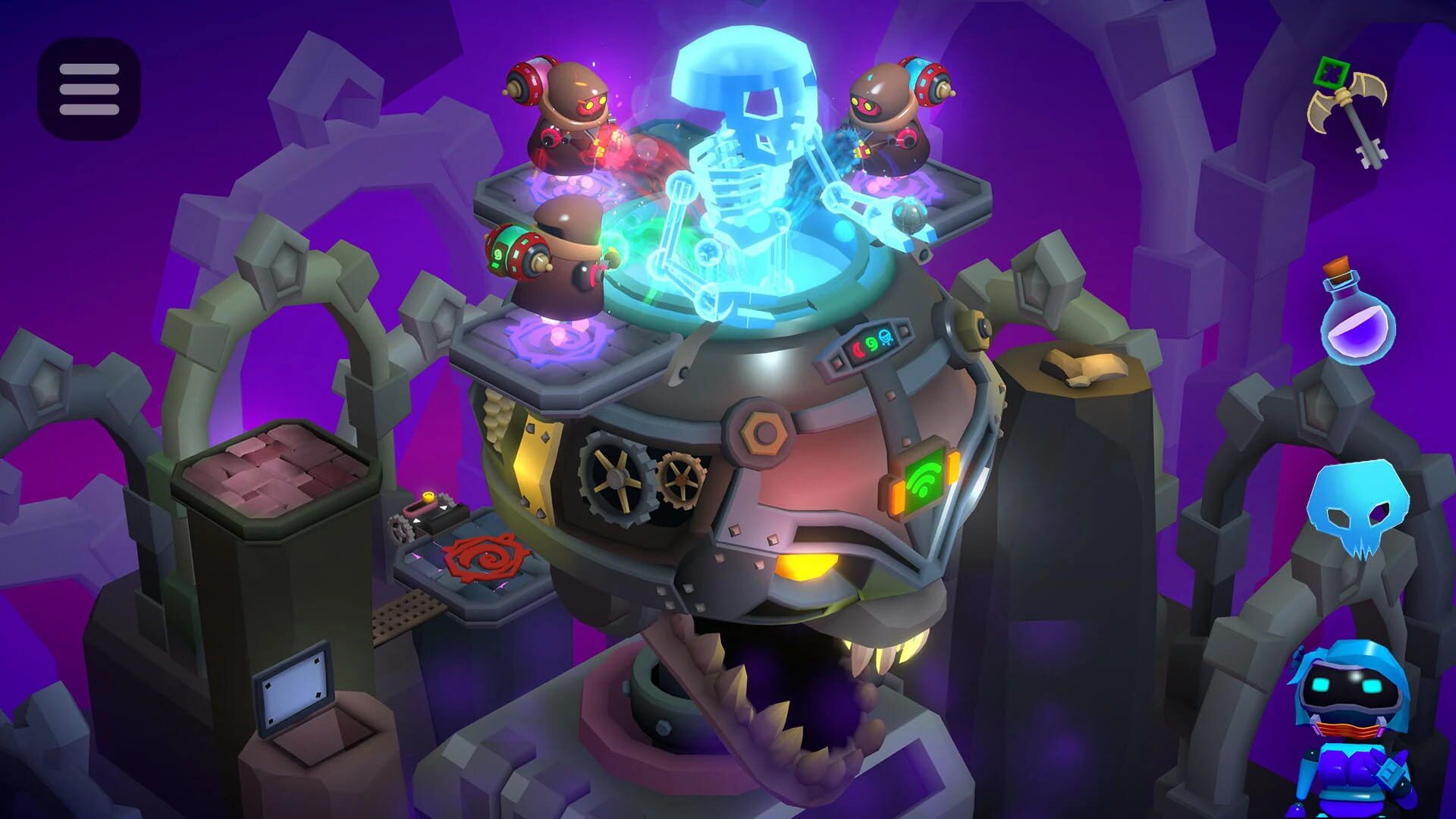 Screenshot for Tiny Robots: Portal Escape
