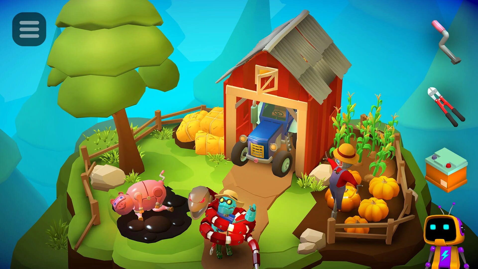 Screenshot for Tiny Robots: Portal Escape