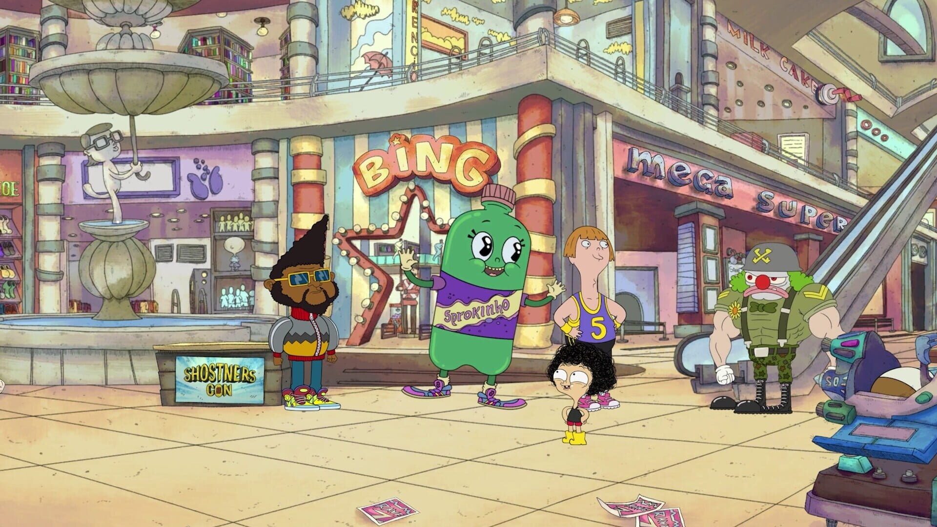 Screenshot for Jorel's Brother and the Most Important Game of the Galaxy