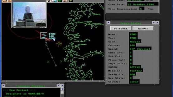 Screenshot for Larry Bond's Harpoon 3: Advanced Naval Warfare
