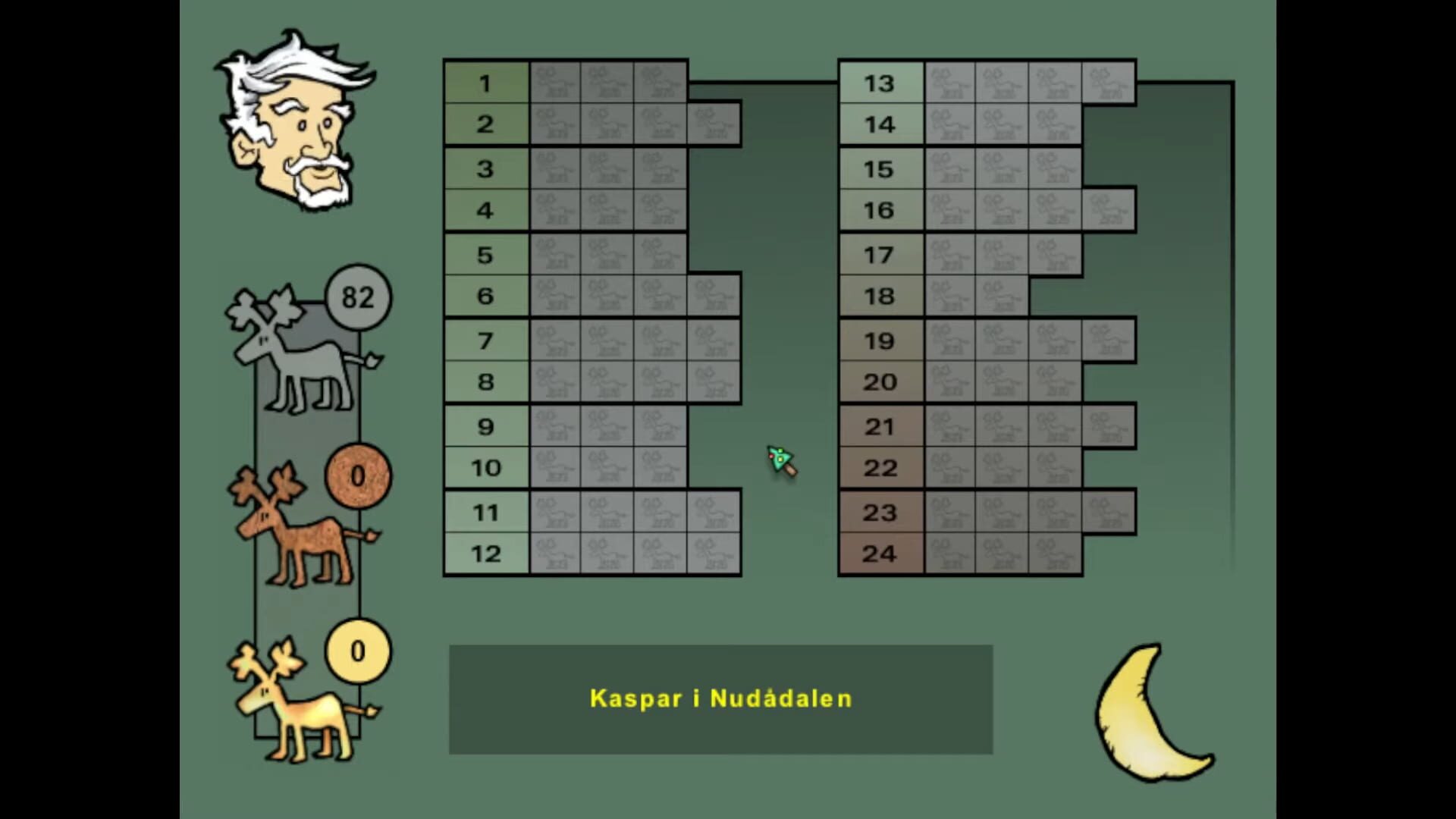 Screenshot for Kaspar i Nudådalen