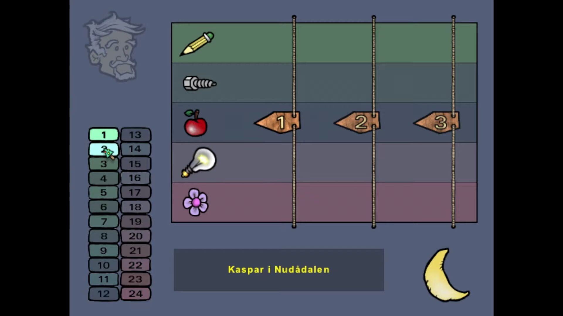 Screenshot for Kaspar i Nudådalen