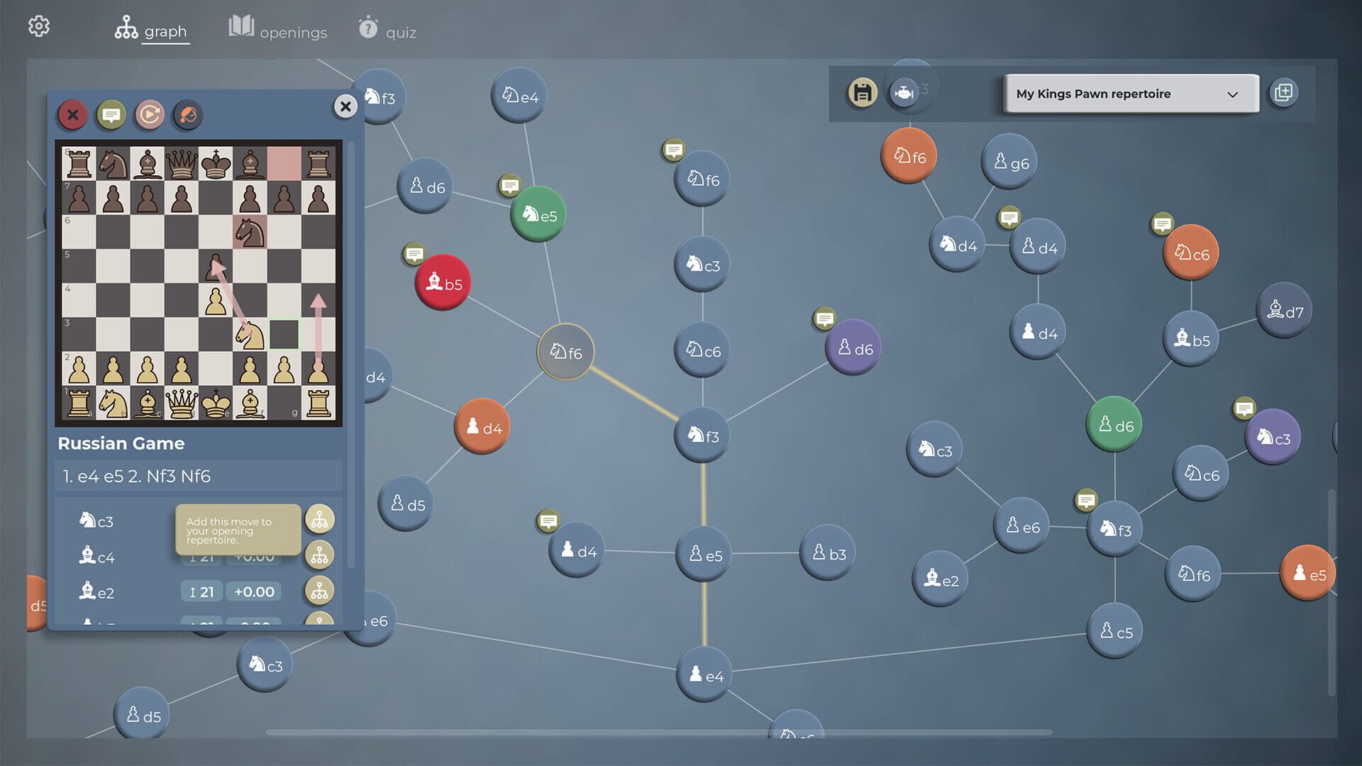 Screenshot for Chess Opening Repertoire Builder