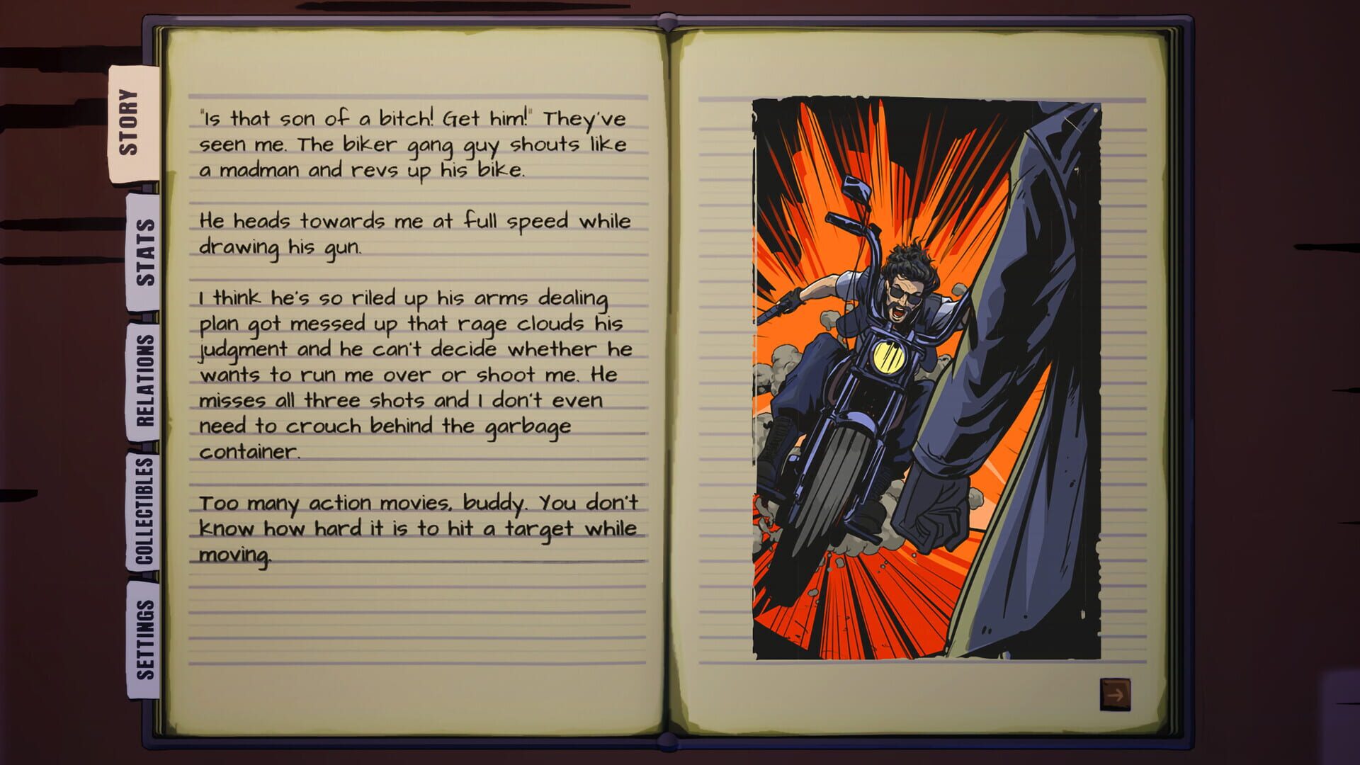 Screenshot for The Vigilante Diaries