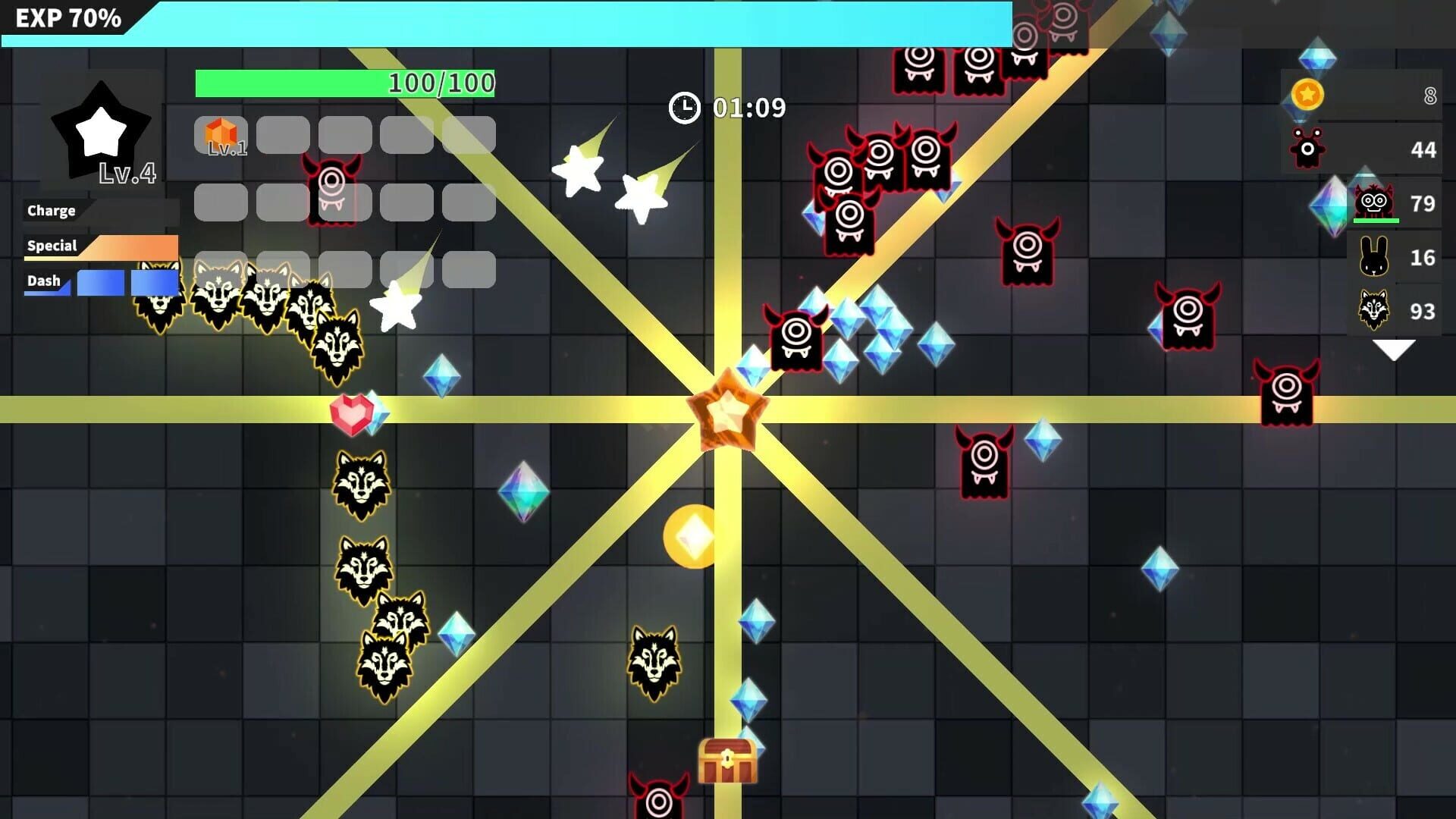 Screenshot for Crystal Survivor