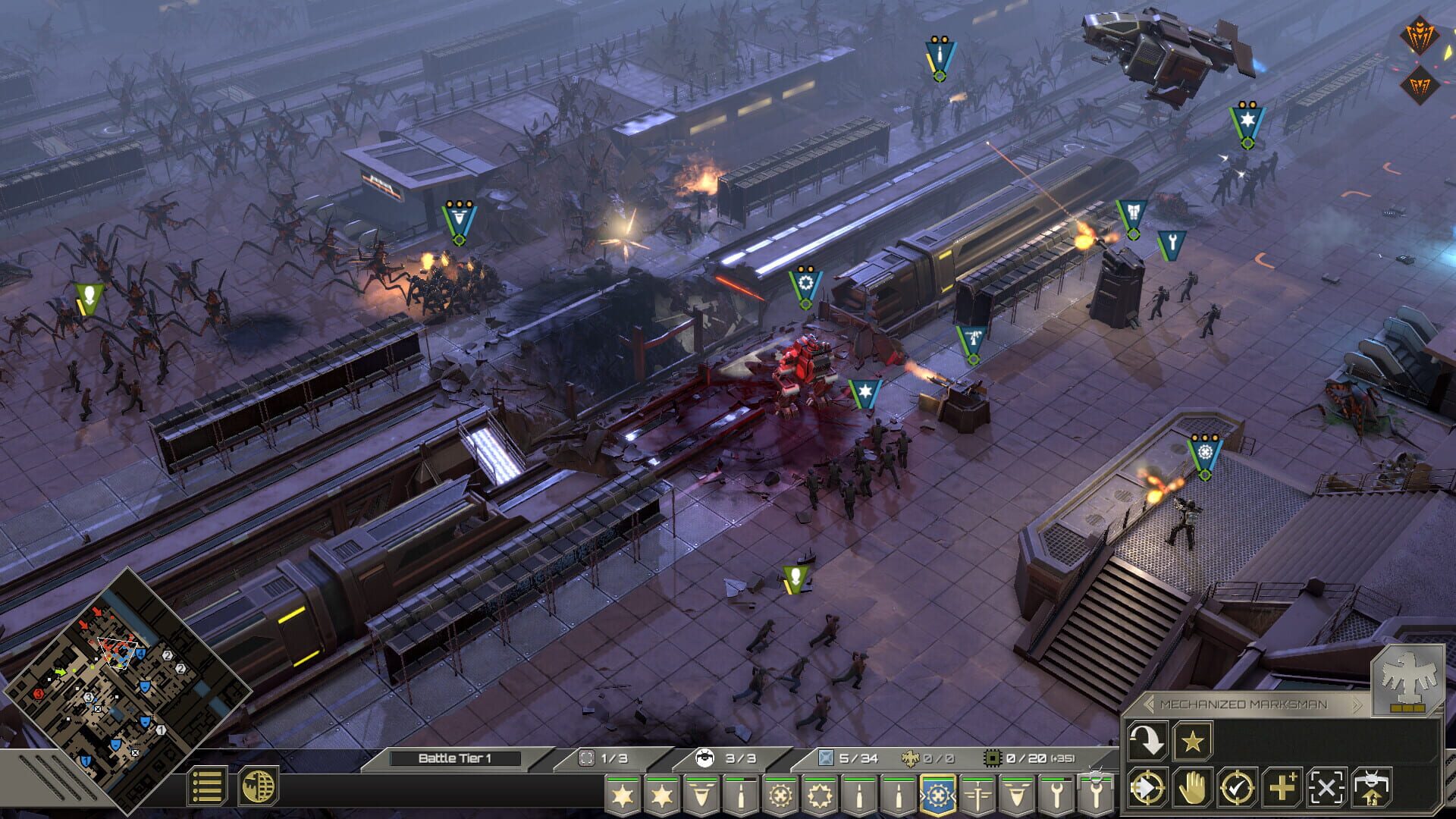 Screenshot for Starship Troopers: Terran Command - Urban Onslaught