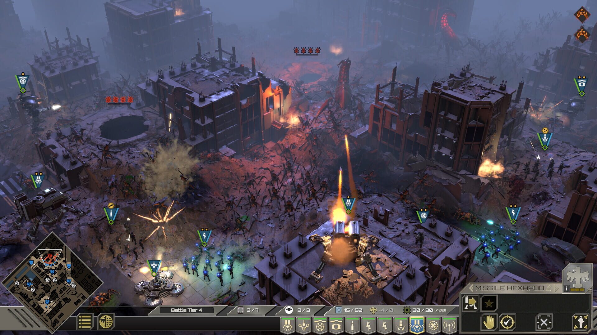Screenshot for Starship Troopers: Terran Command - Urban Onslaught