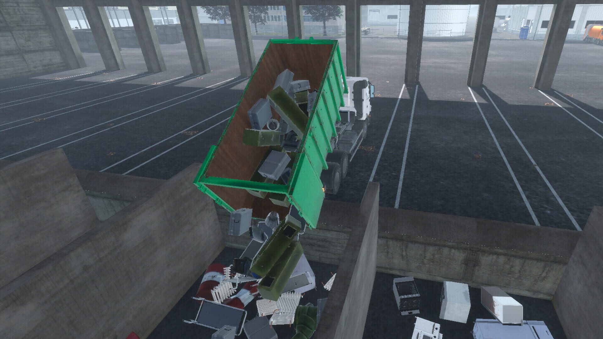 Screenshot for My Recycling Center: Container Truck Expansion