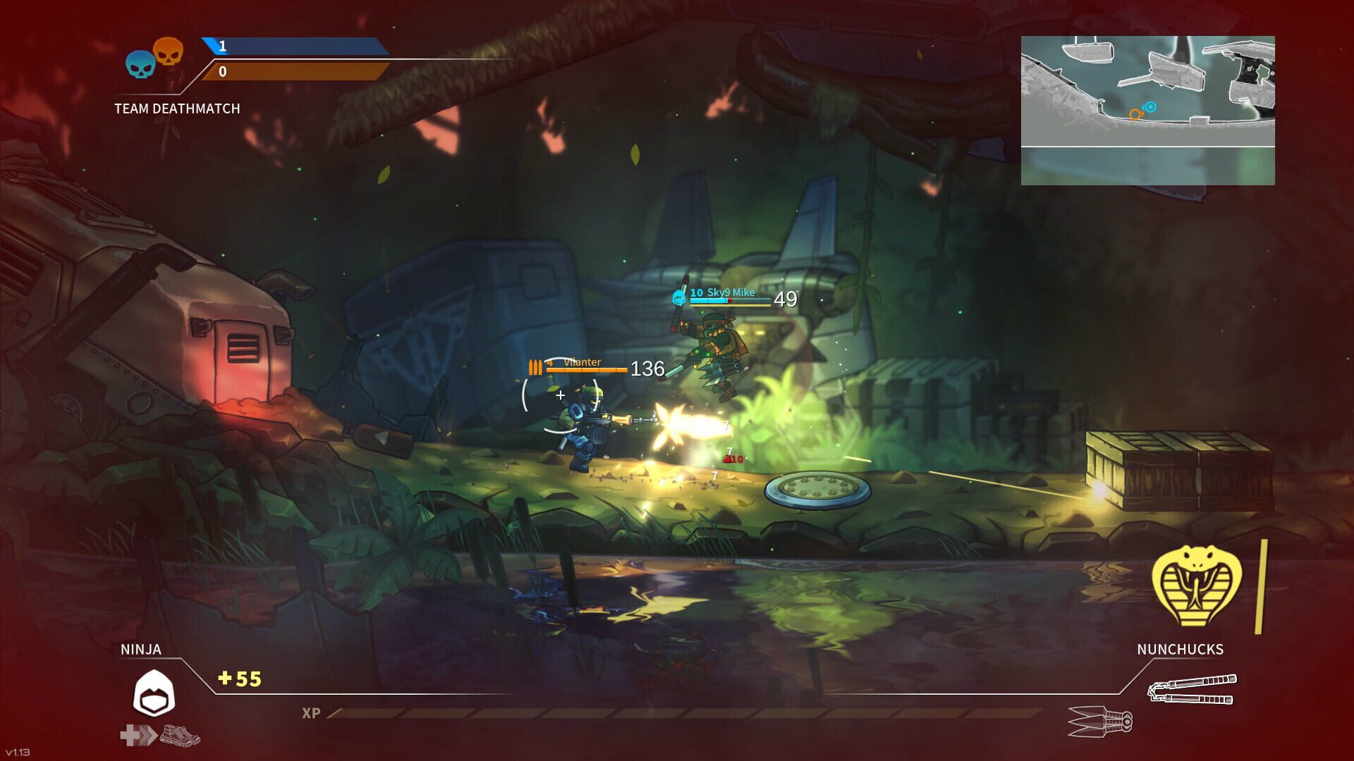 Screenshot for Strike Force Heroes: Ninja Class