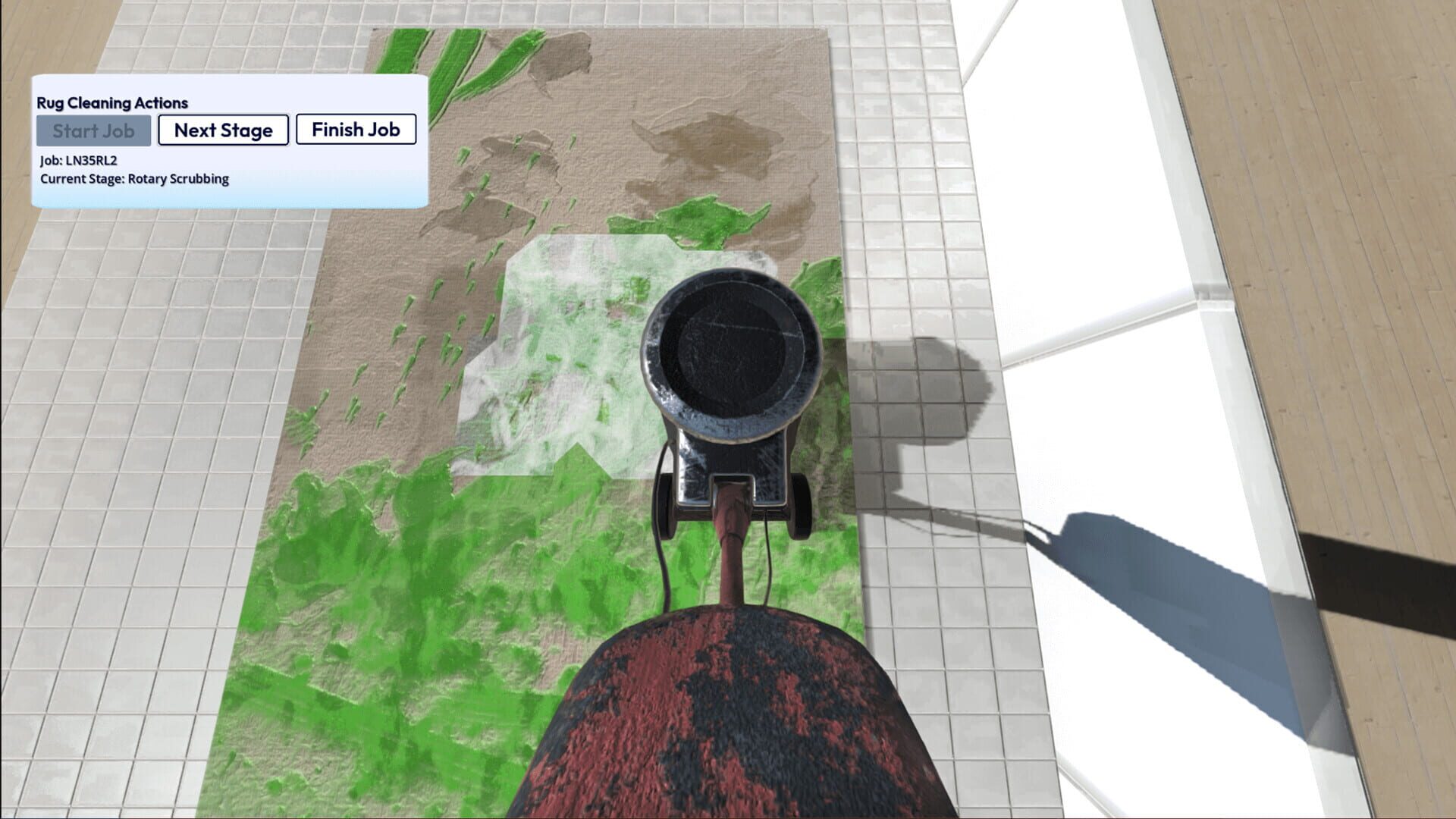 Screenshot for Rug Cleaning Simulator