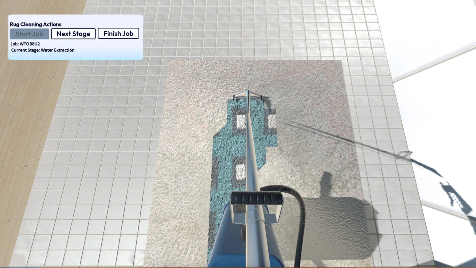Screenshot for Rug Cleaning Simulator