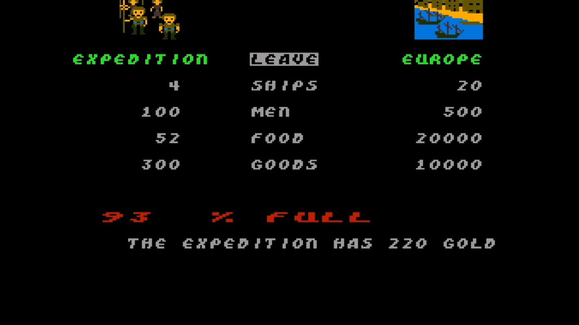 Screenshot for The Seven Cities of Gold