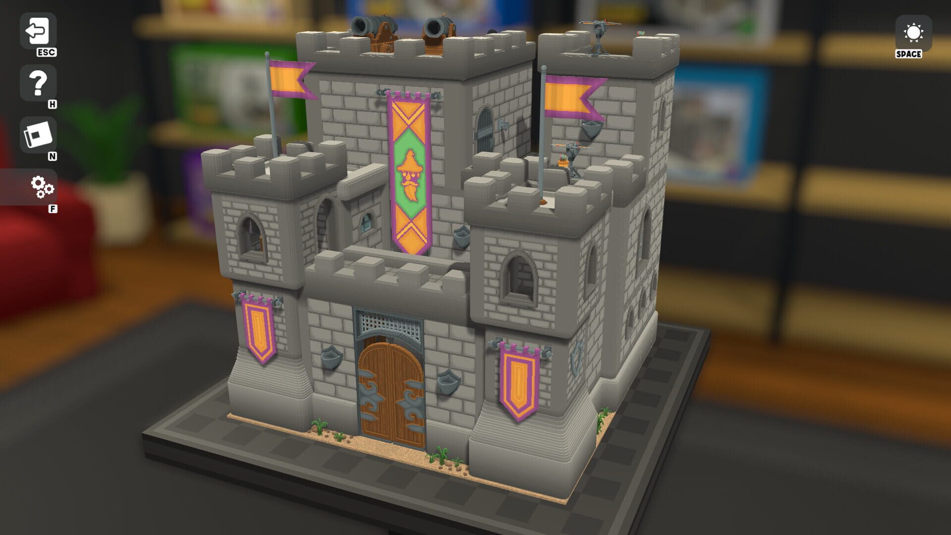 Screenshot for Diorama Builder: Medieval Castle