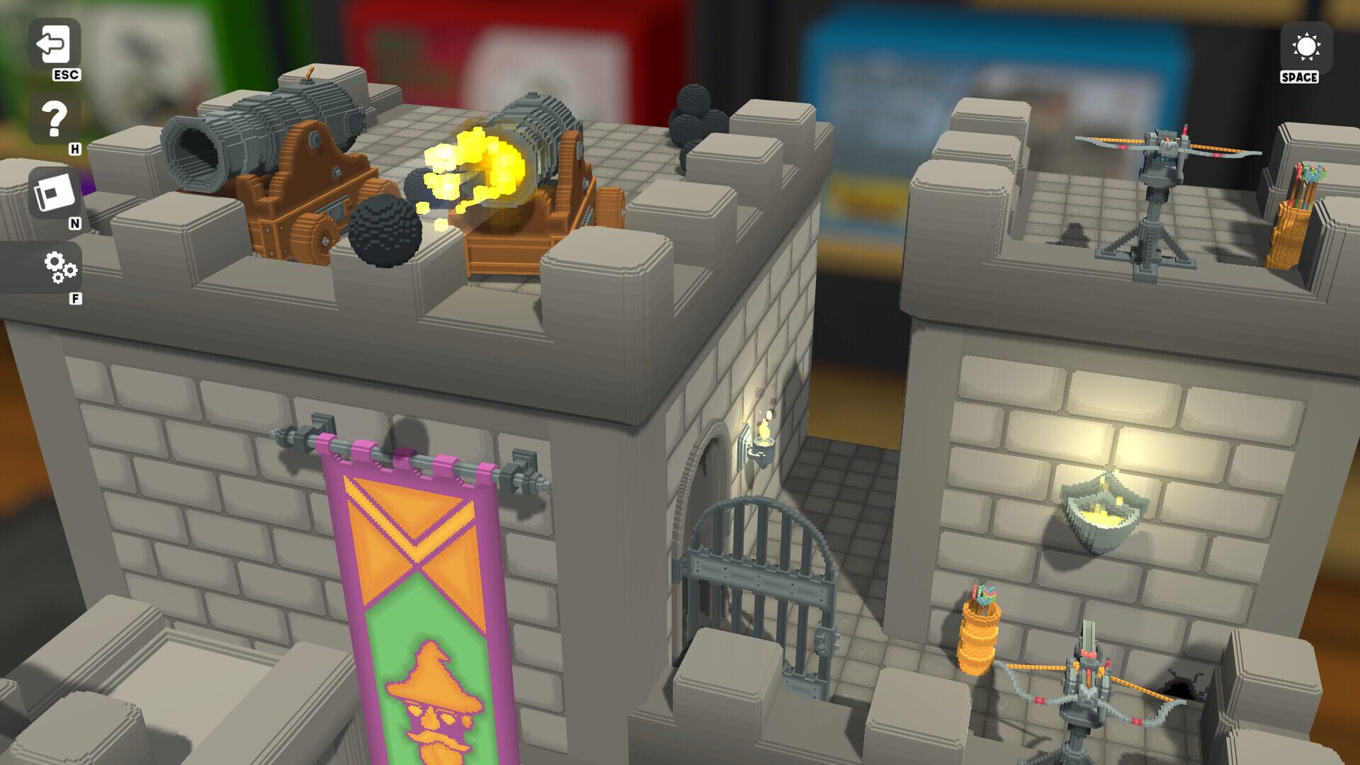 Screenshot for Diorama Builder: Medieval Castle
