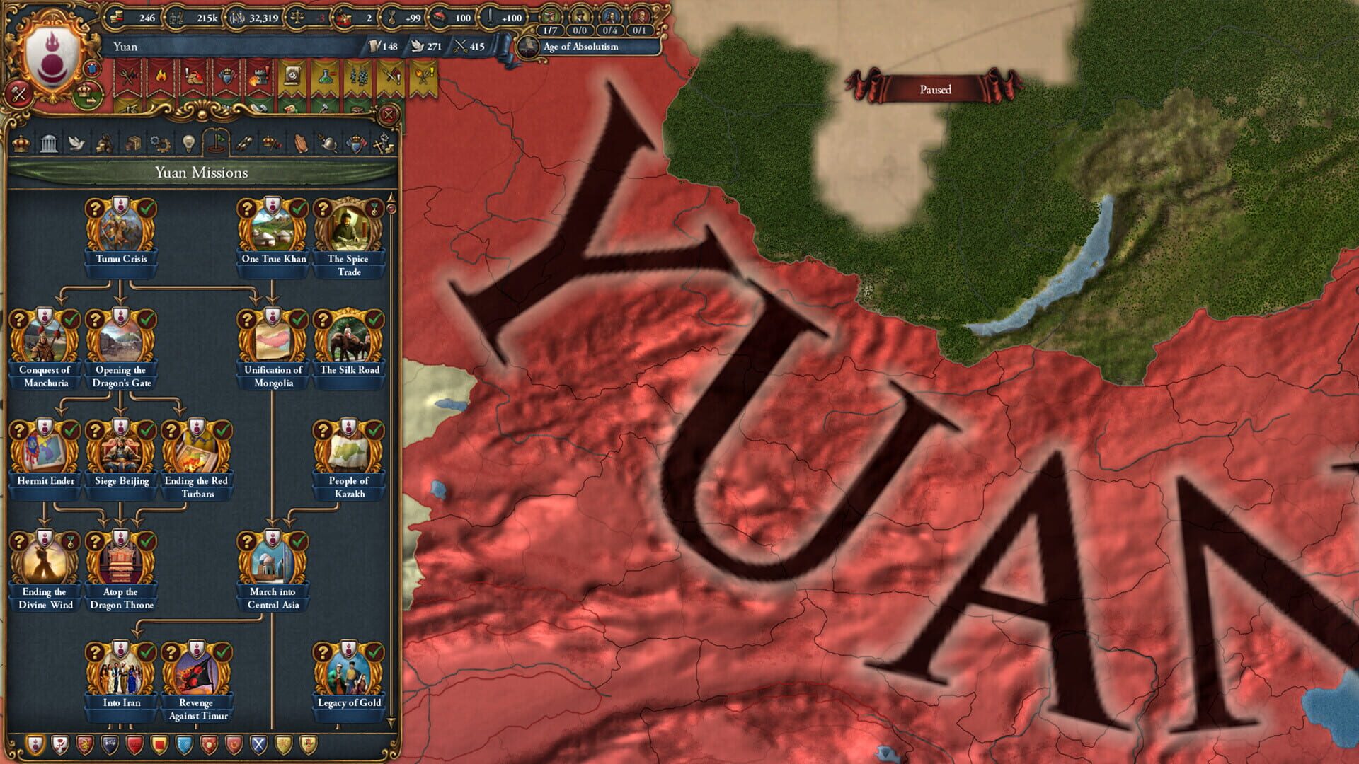 Screenshot for Europa Universalis IV: Winds of Change