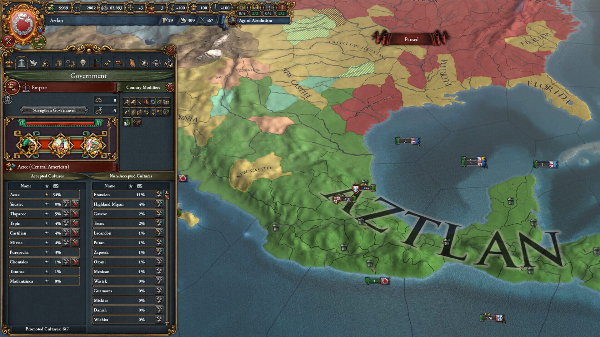Screenshot for Europa Universalis IV: Winds of Change