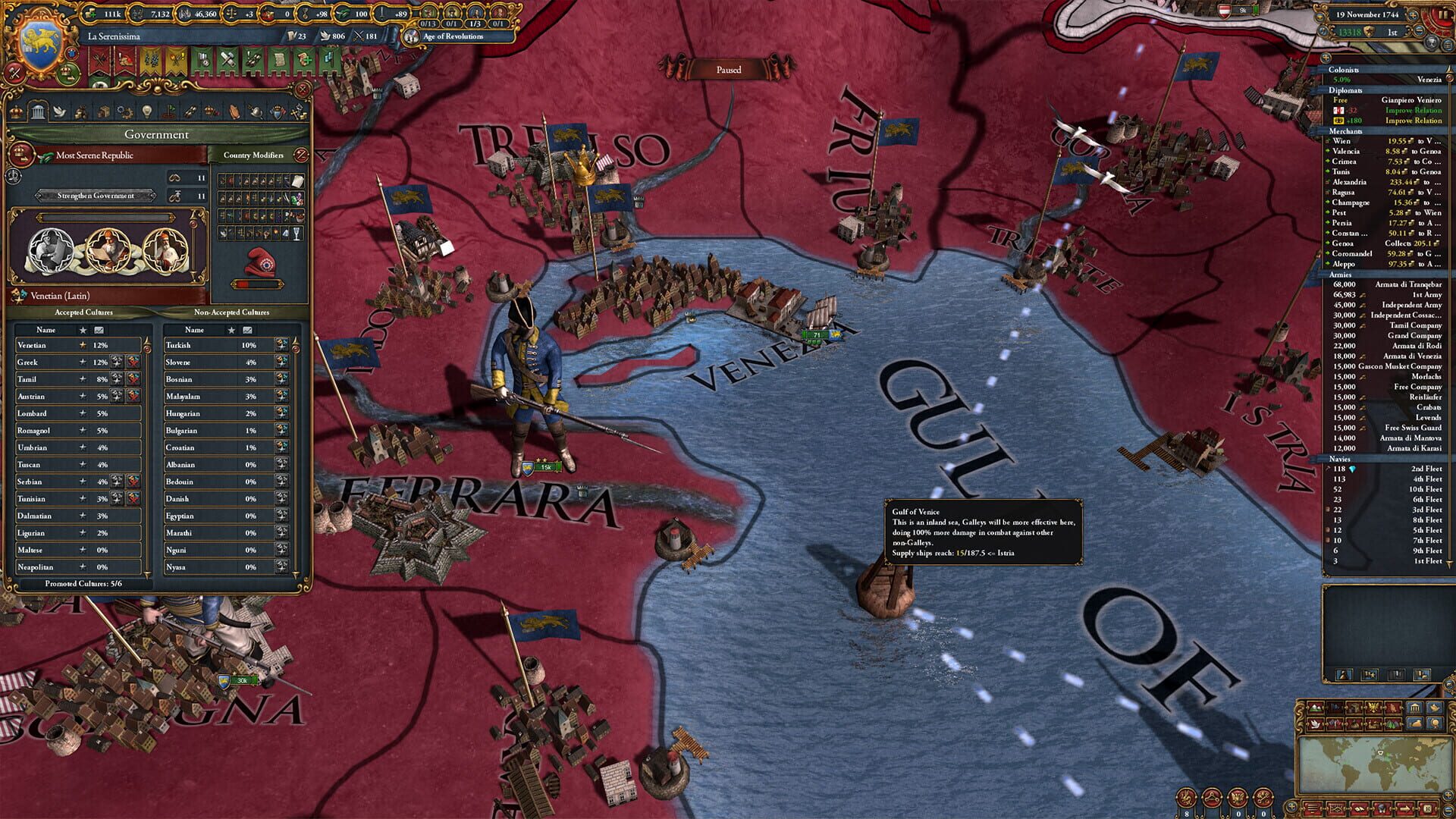 Screenshot for Europa Universalis IV: Winds of Change