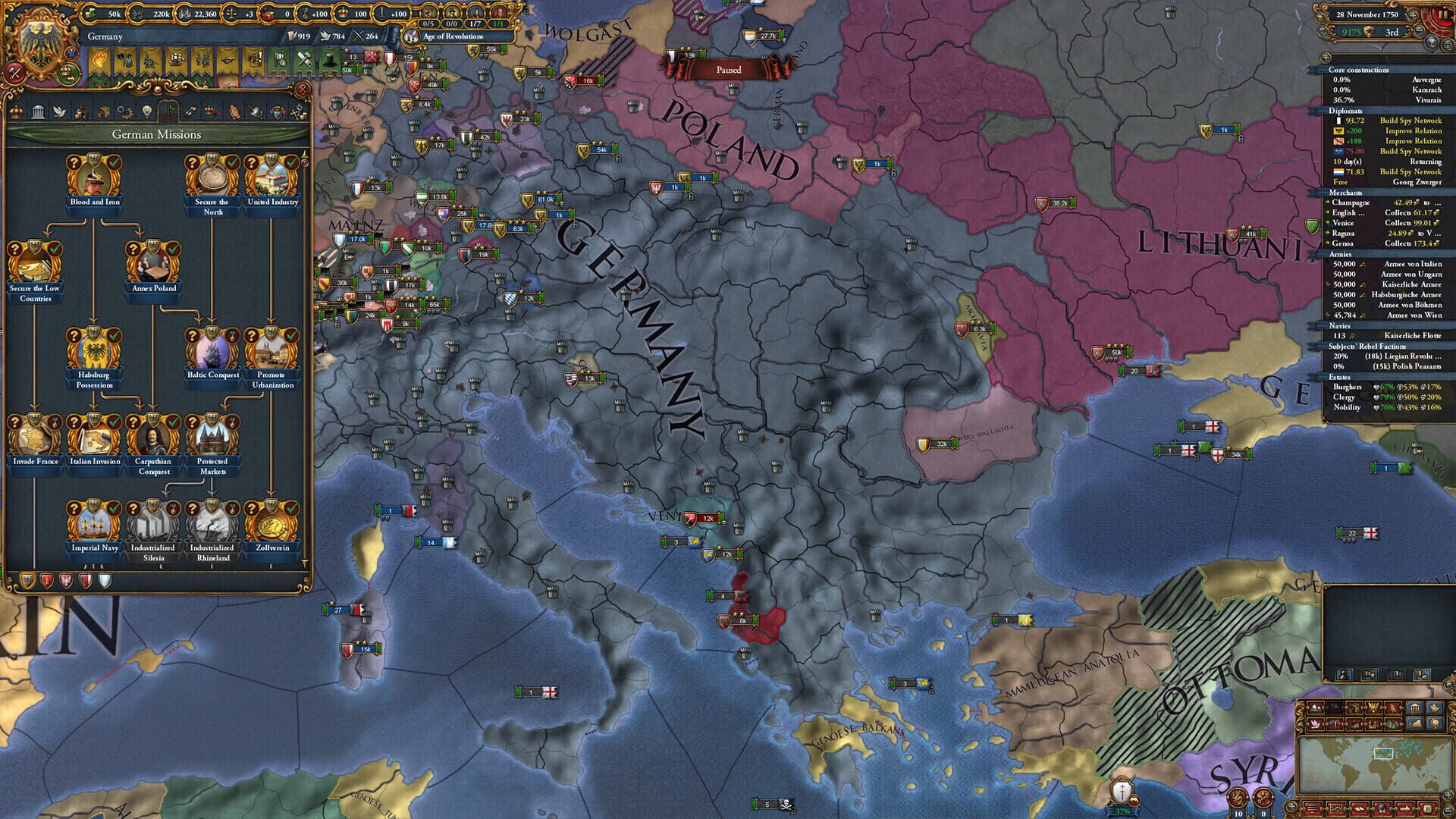 Screenshot for Europa Universalis IV: Winds of Change