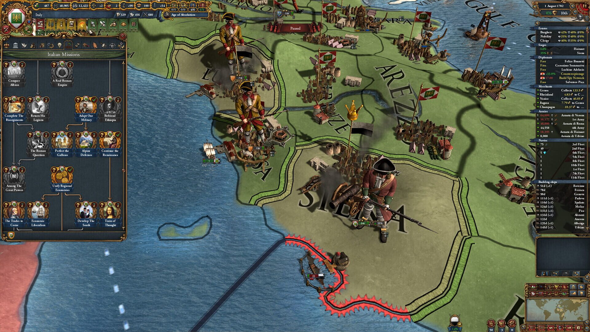 Screenshot for Europa Universalis IV: Winds of Change