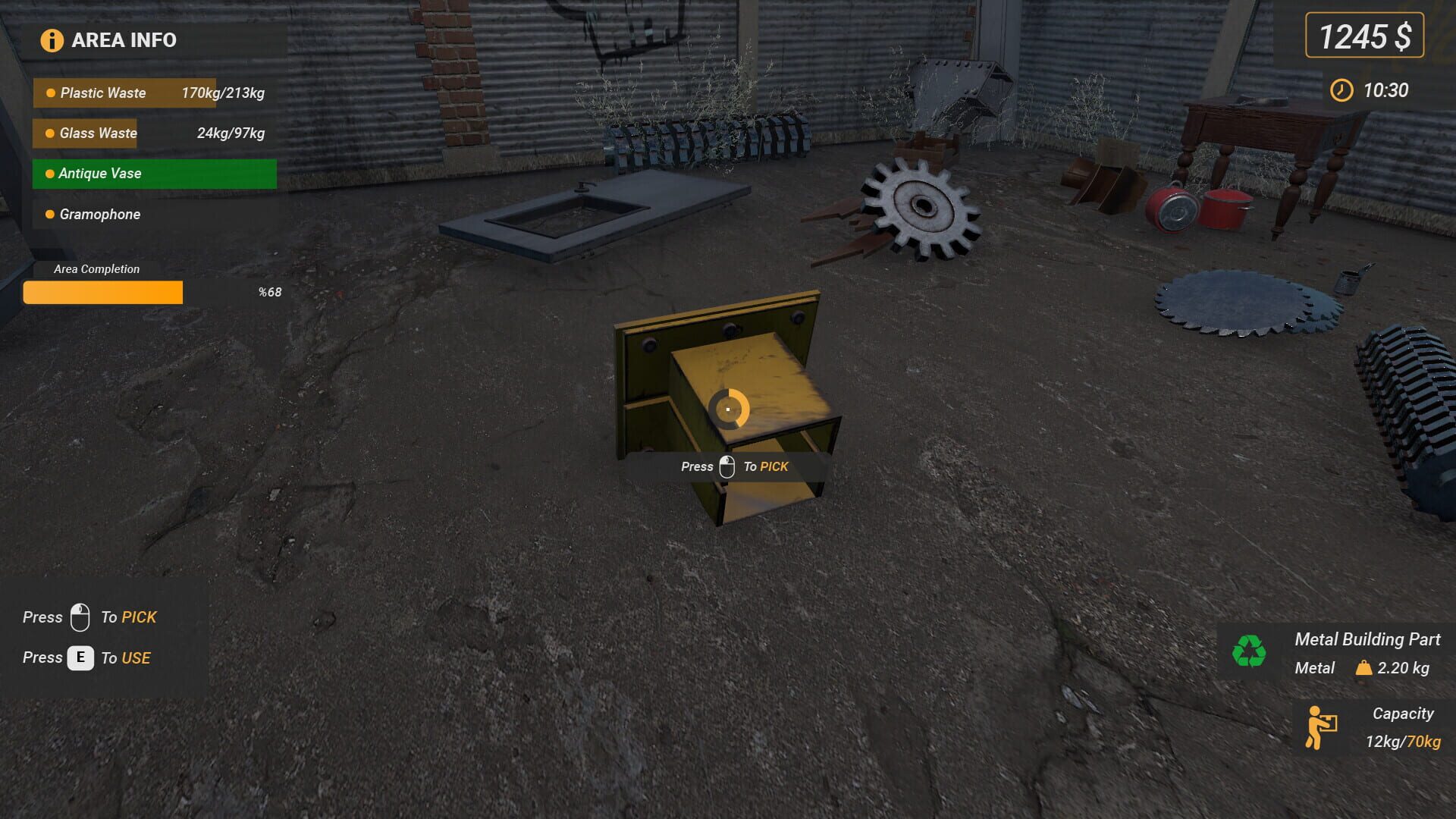 Screenshot for Recycling Center Simulator