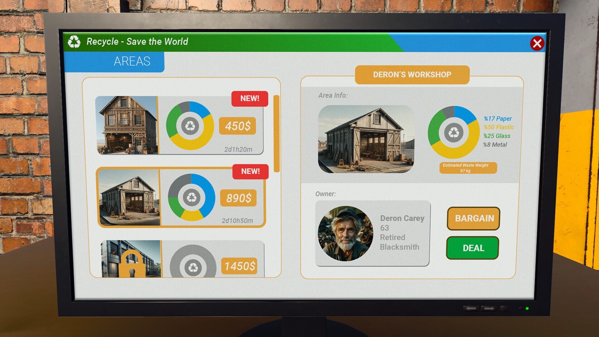 Screenshot for Recycling Center Simulator