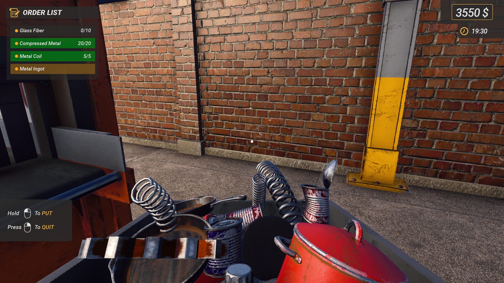 Screenshot for Recycling Center Simulator