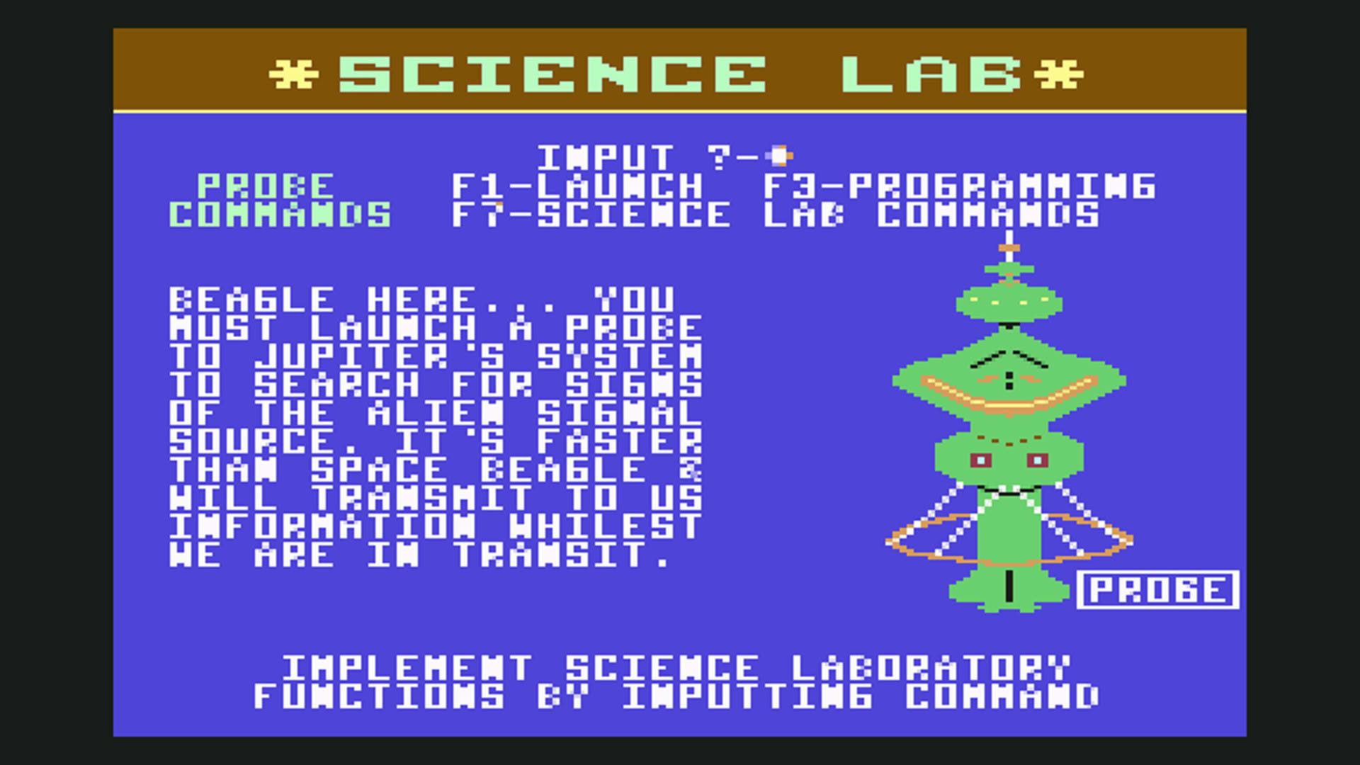Screenshot for Jupiter Mission 1999