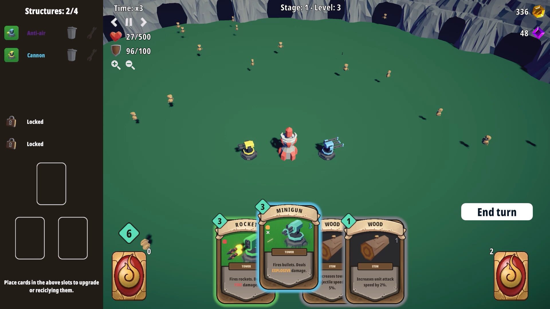 Screenshot for Cards and Towers