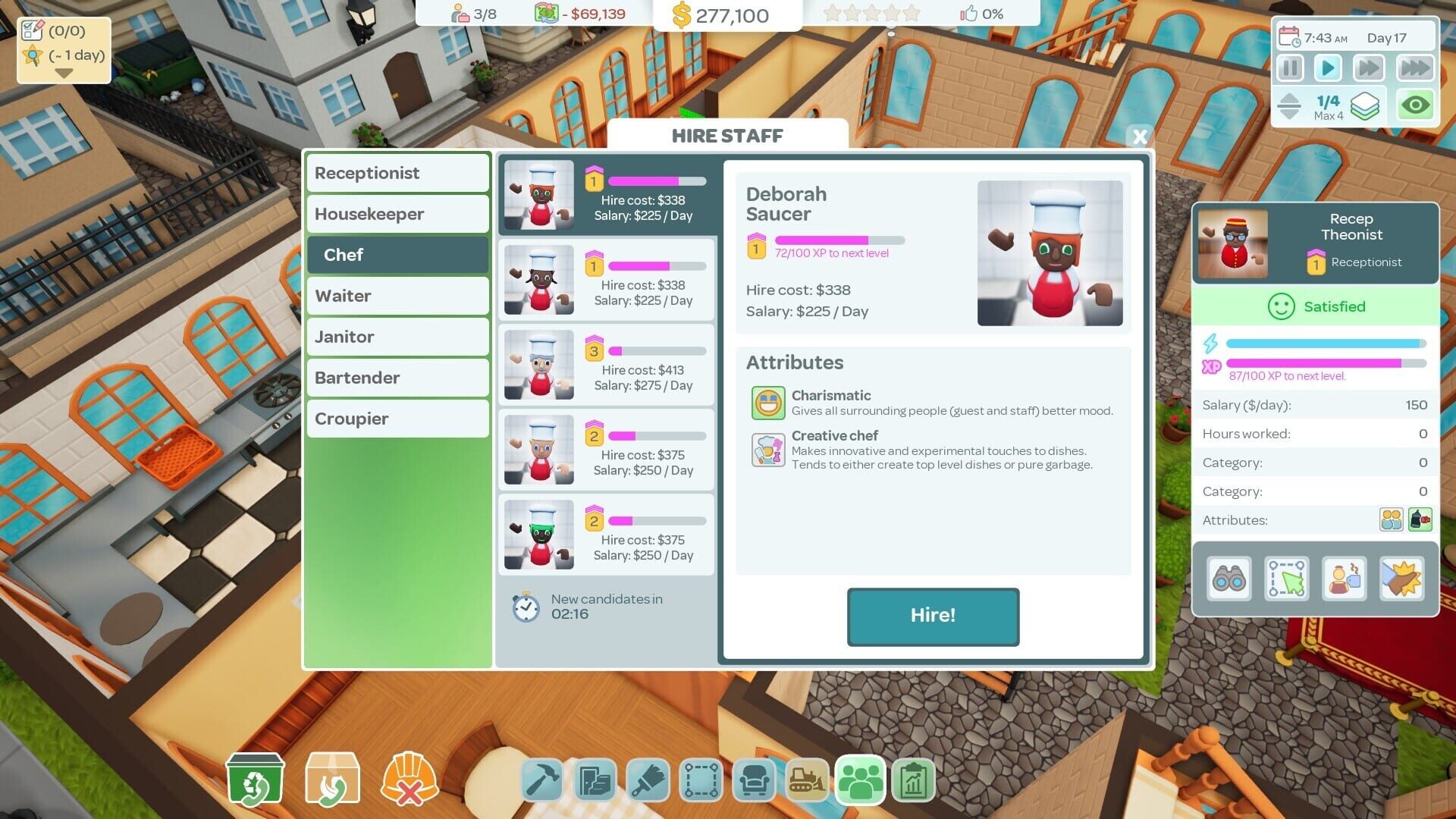 Screenshot for Hotel Architect