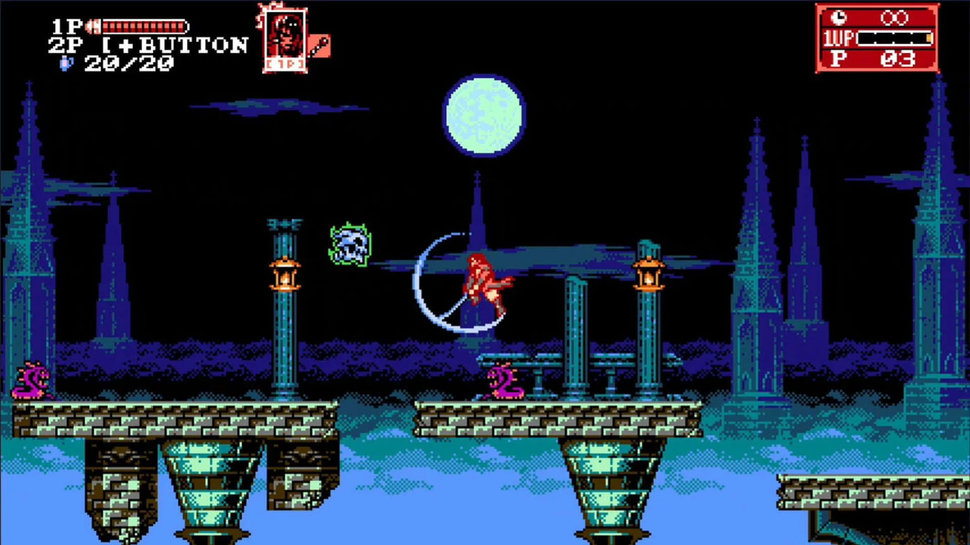 Screenshot for Bloodstained: Curse of the Moon 2