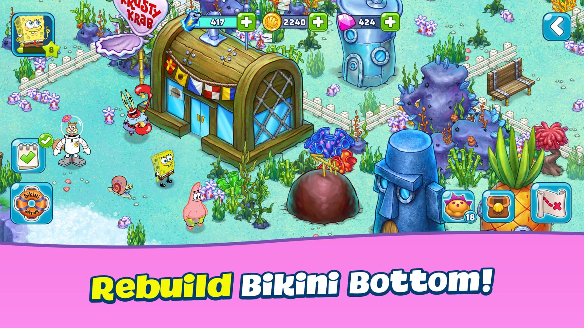 Screenshot for SpongeBob Adventures: In A Jam