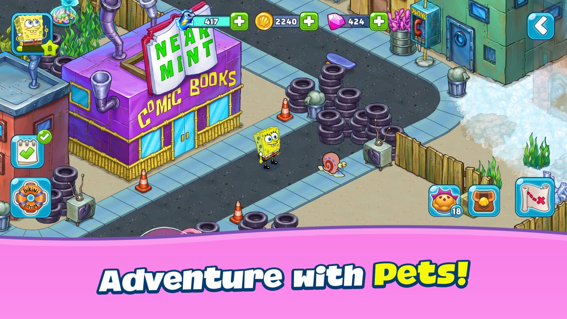 Screenshot for SpongeBob Adventures: In A Jam