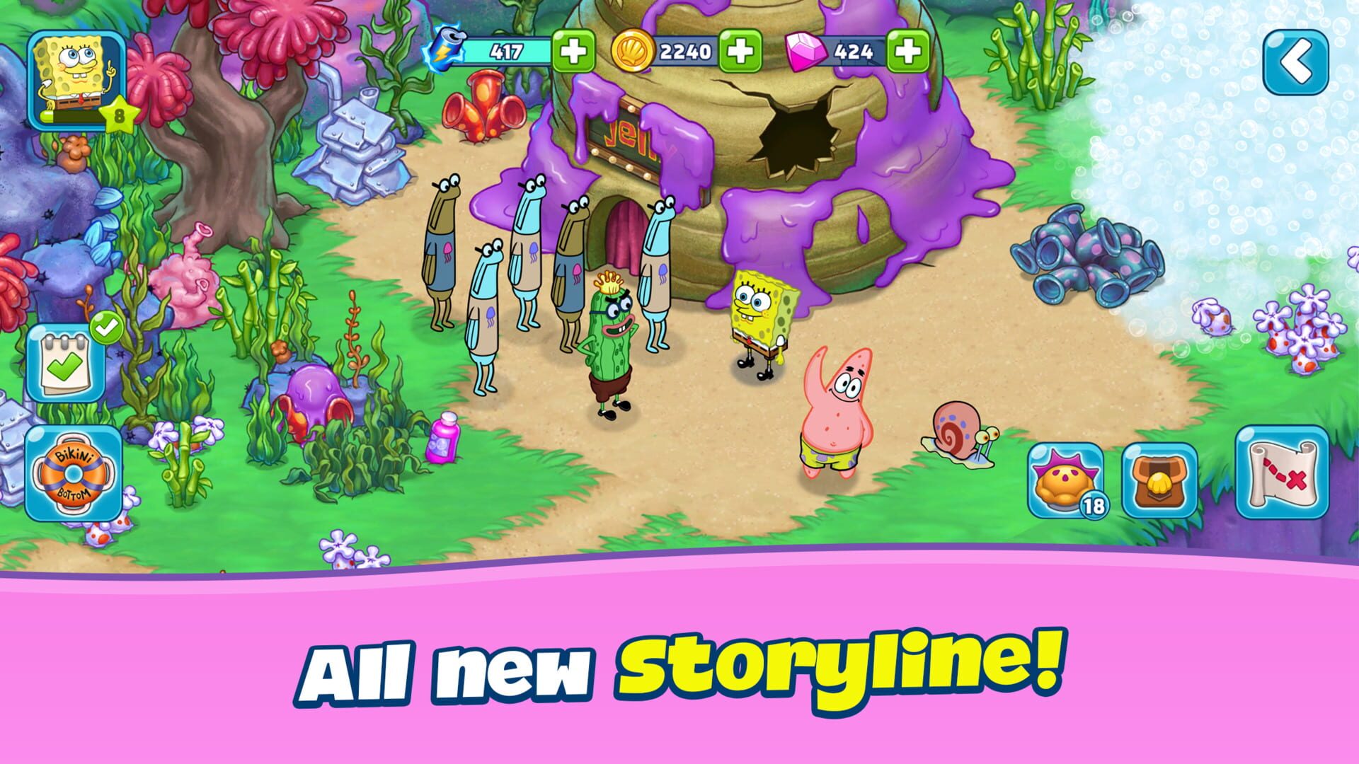 Screenshot for SpongeBob Adventures: In A Jam