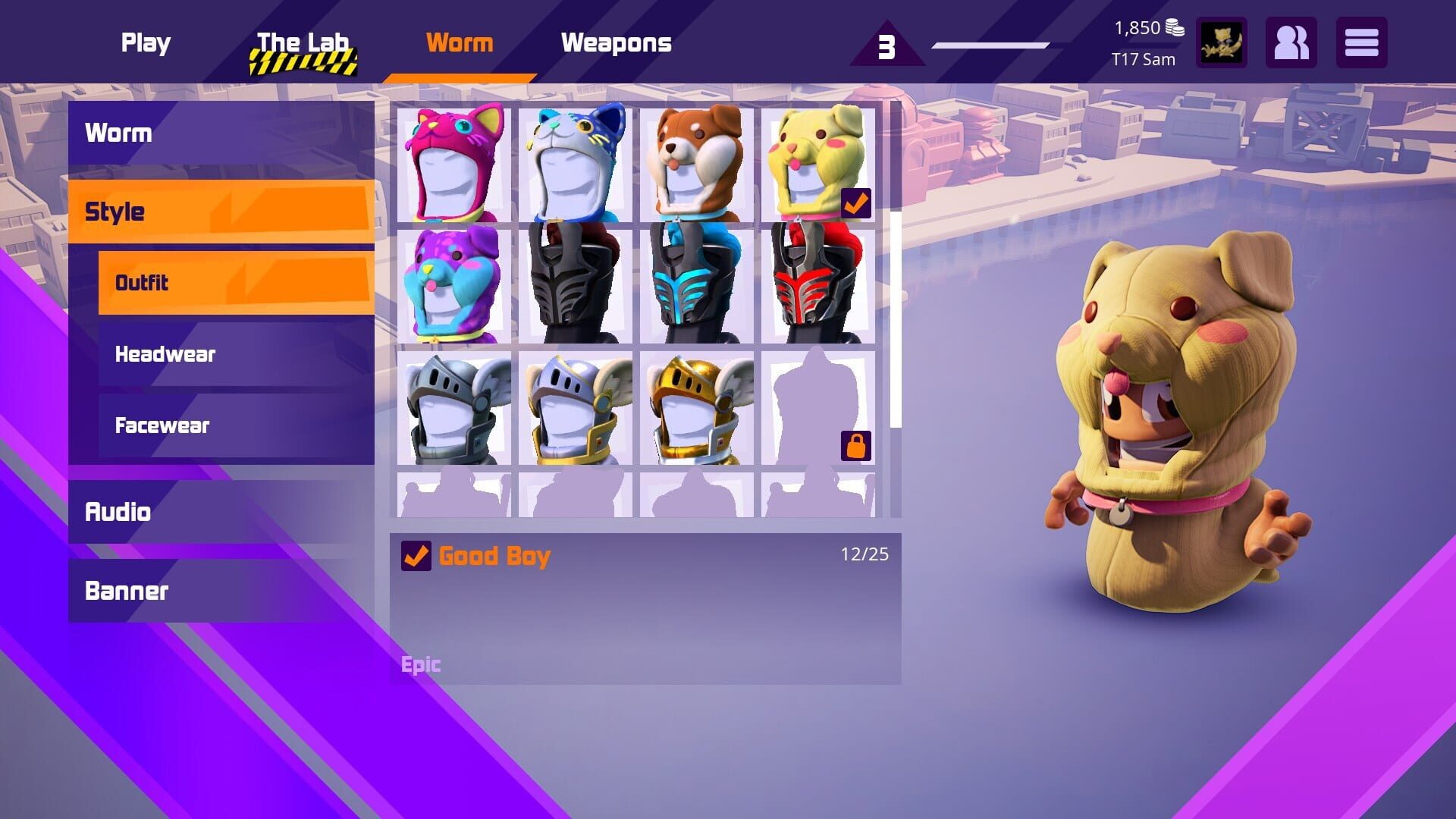 Screenshot for Worms Rumble: Cats & Dogs Double Pack