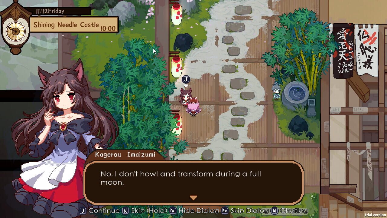Screenshot for Touhou Mystia's Izakaya DLC 4 Pack: Garden of the Sun & Shining Needle Castle