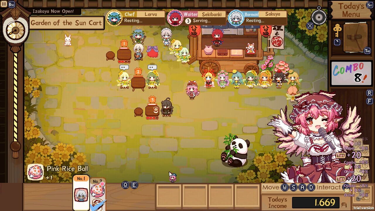 Screenshot for Touhou Mystia's Izakaya DLC 4 Pack: Garden of the Sun & Shining Needle Castle