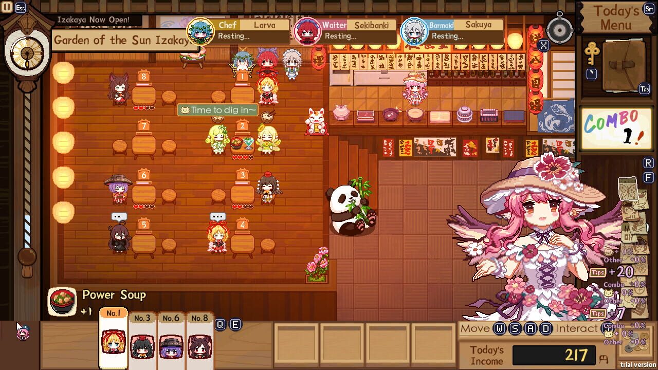 Screenshot for Touhou Mystia's Izakaya DLC 4 Pack: Garden of the Sun & Shining Needle Castle