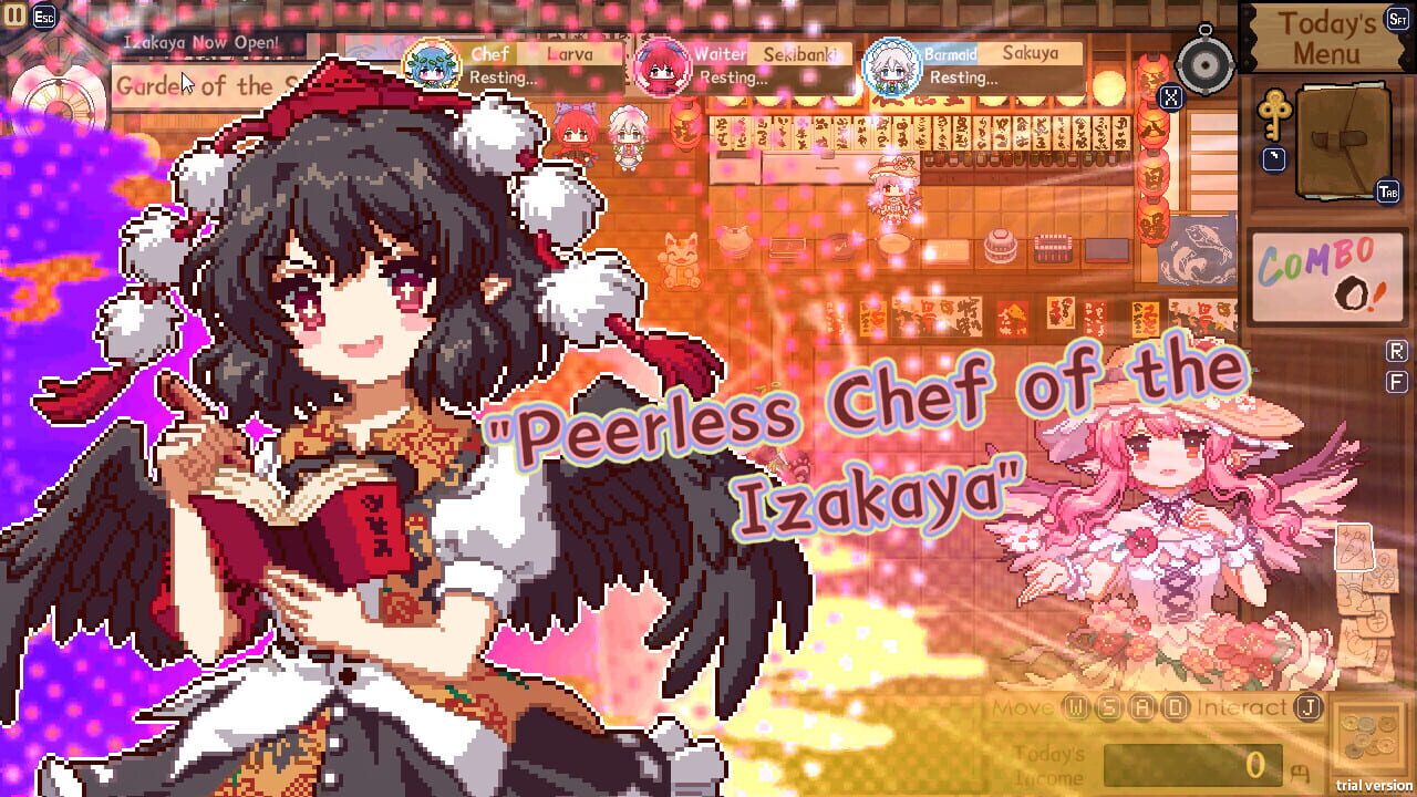 Screenshot for Touhou Mystia's Izakaya DLC 4 Pack: Garden of the Sun & Shining Needle Castle