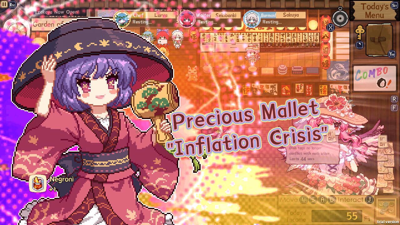 Screenshot for Touhou Mystia's Izakaya DLC 4 Pack: Garden of the Sun & Shining Needle Castle