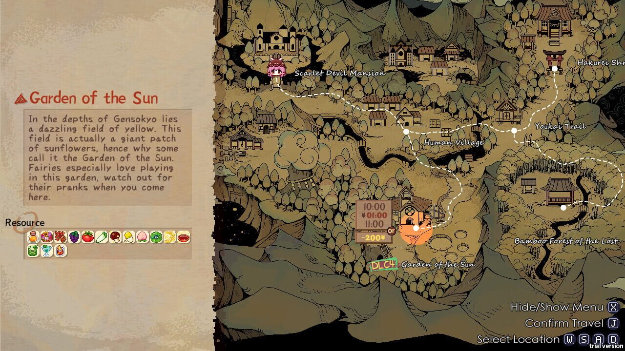Screenshot for Touhou Mystia's Izakaya DLC 4 Pack: Garden of the Sun & Shining Needle Castle
