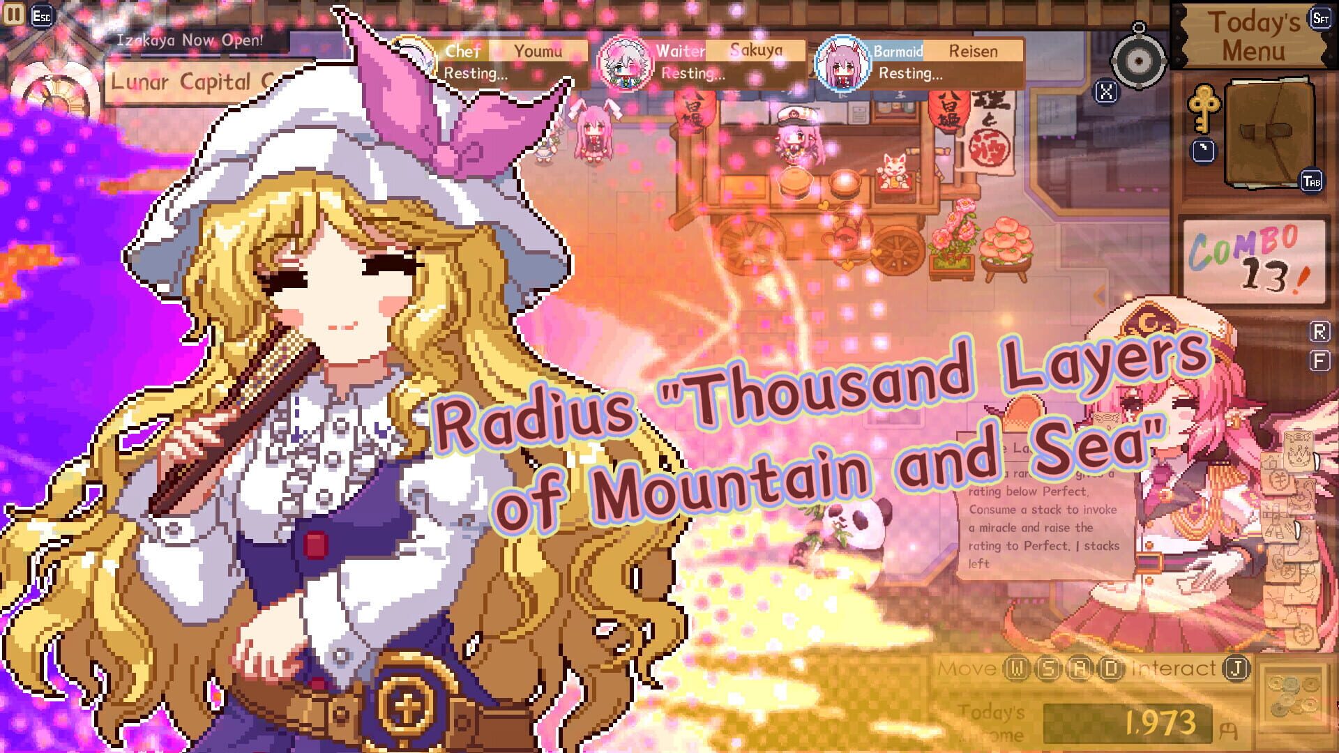 Screenshot for Touhou Mystia's Izakaya DLC5 Pack: Makai & Lunar Capital