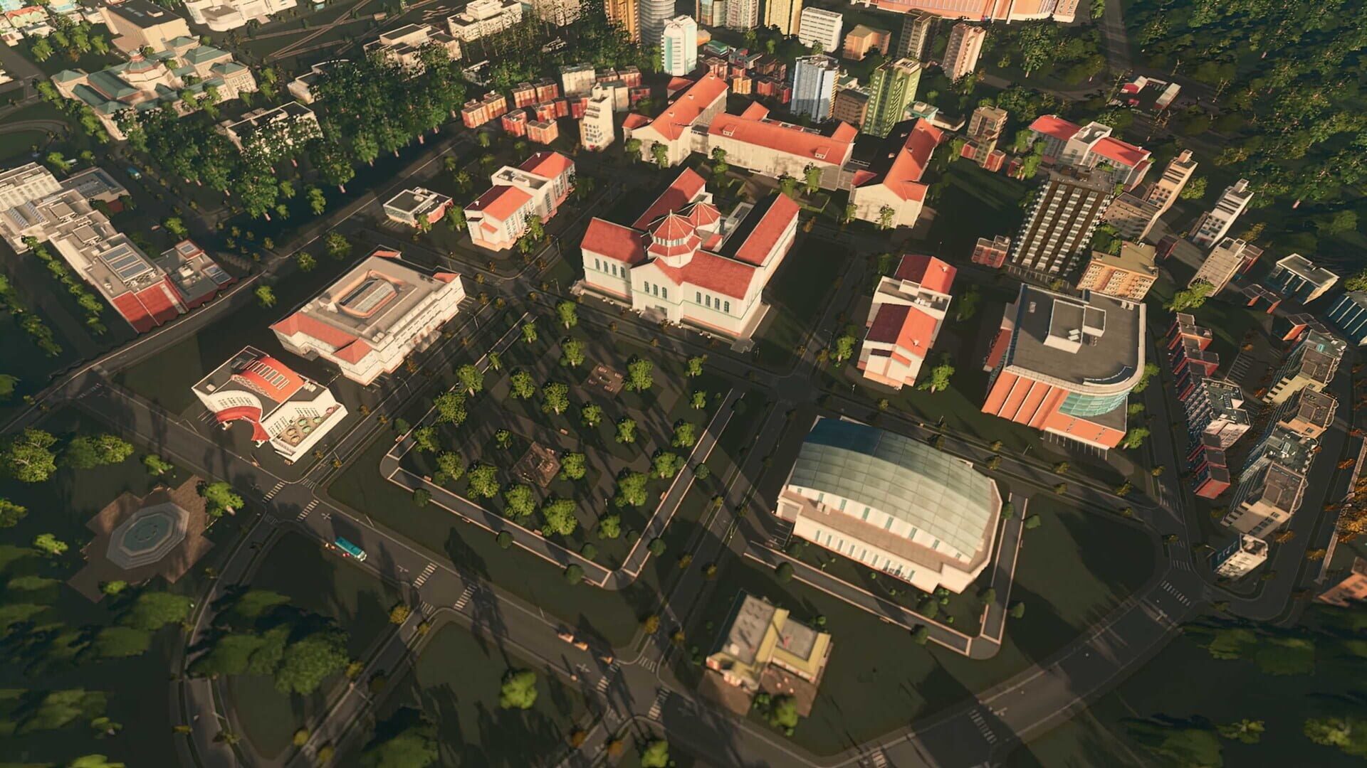 Screenshot for Cities: Skylines Remastered - Campus