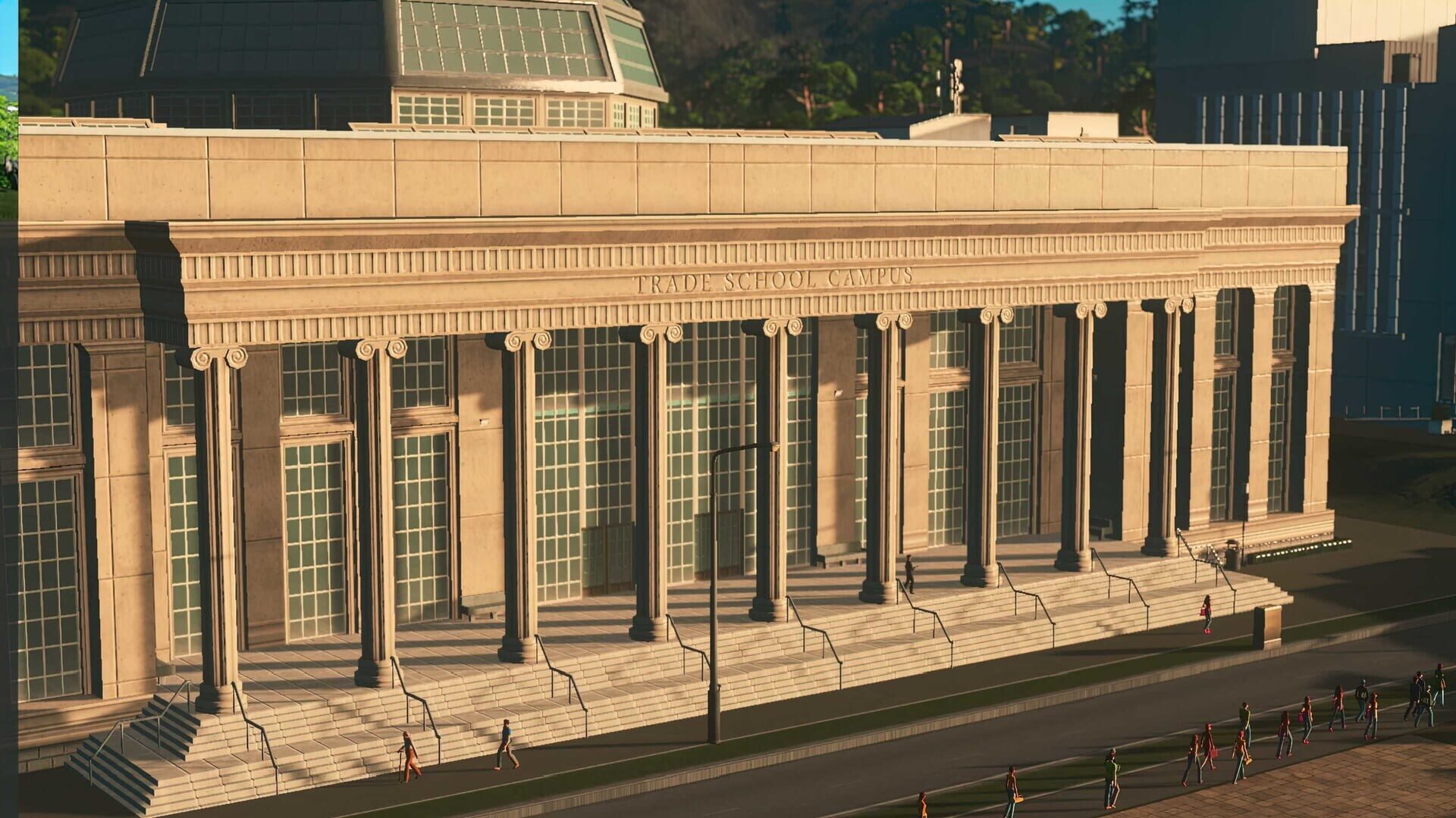 Screenshot for Cities: Skylines Remastered - Campus