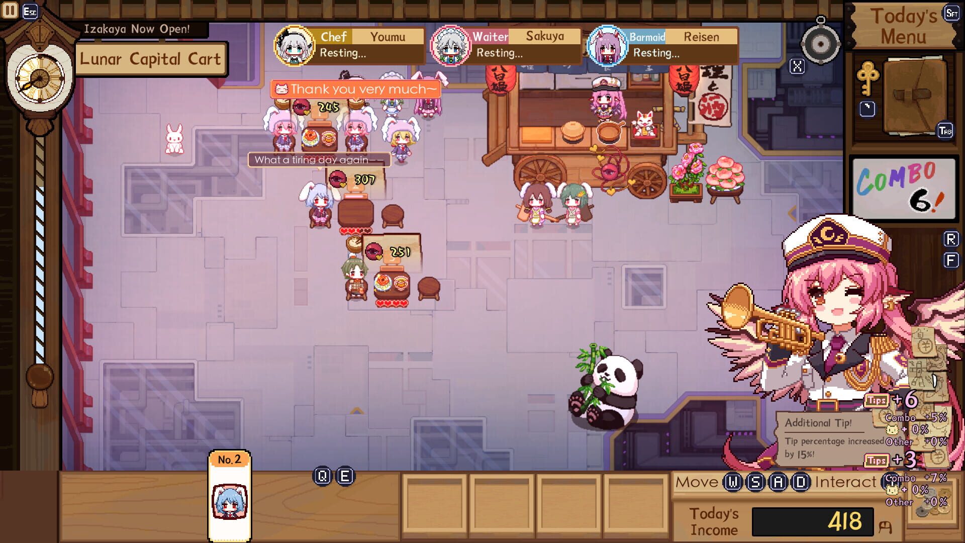 Screenshot for Touhou Mystia's Izakaya DLC5 Pack: Makai & Lunar Capital