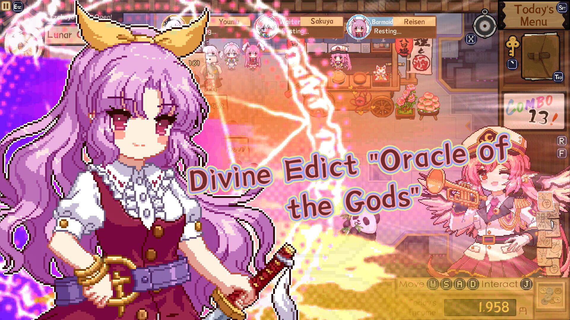 Screenshot for Touhou Mystia's Izakaya DLC5 Pack: Makai & Lunar Capital