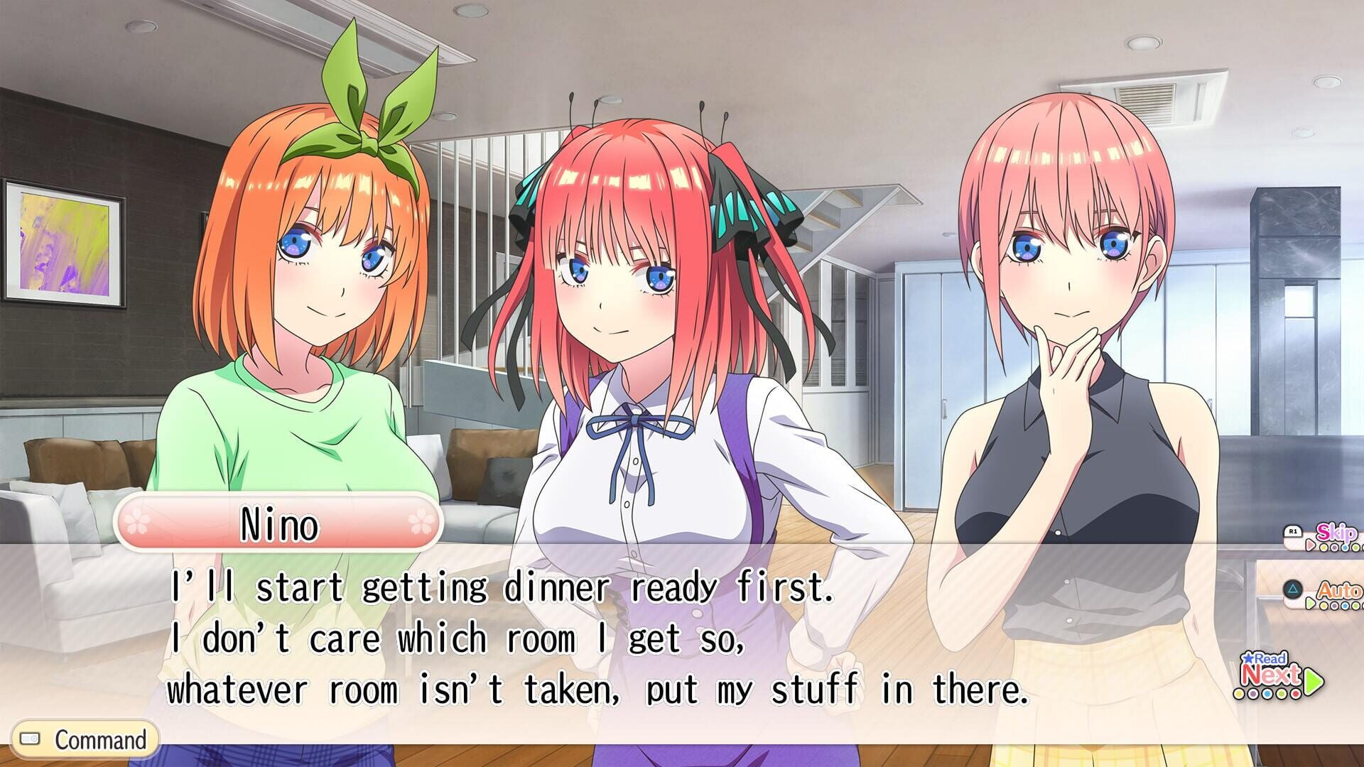 Screenshot for The Quintessential Quintuplets: Memories of a Quintessential Summer